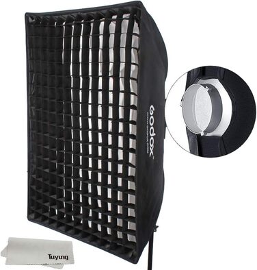 Кронштейн Godox 70 см x 100 см Strip Beehive Softbox Bowens для спалаху Godox та інших студійних ліхтарів. 70х100см