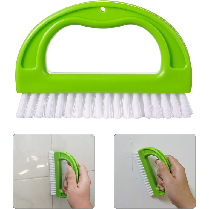 В 1 набір щіток для чищення затірки щітка для чищення затірки та щілин щітка для глибокого чищення підлоги в душових кімнатах, ван