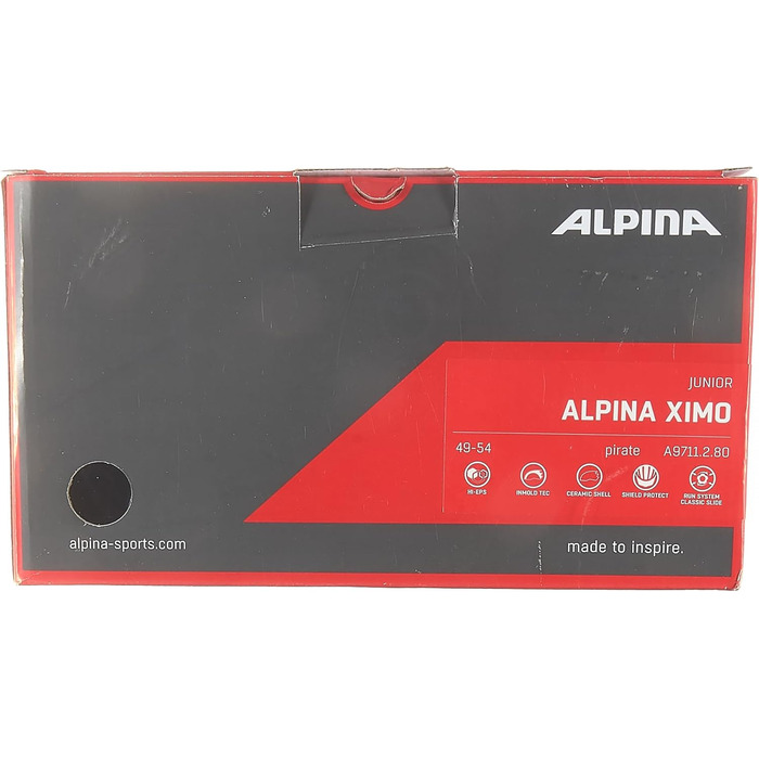 Легкий, безпечний та ударостійкий велосипедний шолом з додатковим світлодіодним ліхтарем для дітей 49-54 см піратський блиск