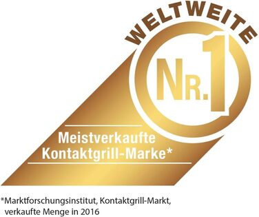 Гриль для фітнесу, контактний гриль, гриль для паніні та сендвічів, поверхня 33 x 22 см, до 7 порцій, нержавіюча сталь/червоний En
