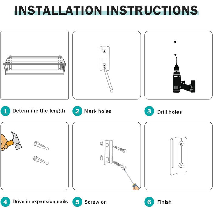 Настінна сушарка YOUDENOVA, настінна висувна сушарка для білизни з 7 шт. ангами, компактна сушарка для ванної кімнати, металевий р