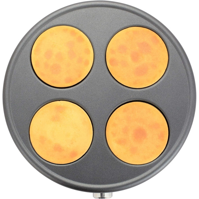 Сковорода для млинців Senya SYCK-CV026, електрична, 2 змінні литі алюмінієві пластини, Crepe Time, 1500 Вт, 1500 Вт, Чорний