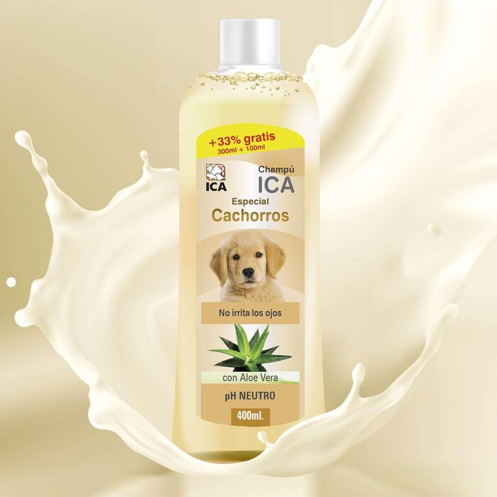 Шампунь для цуценят ICA Aloe Vera, 750 мл