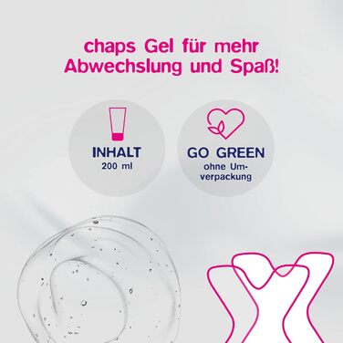 Лубрикант на водній основі Chaps Gel, 200 мл