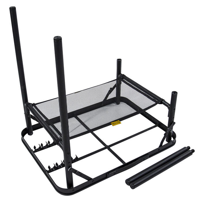 Стіл Bo-Camp Garland 60x45 cm Black/Wood look (1404195)
