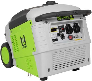 Генератор Zipper ZI-STE3000IV з 4-тактним інверторним двигуном 4,3 кВт 230 В 38 кг 2800 Вт