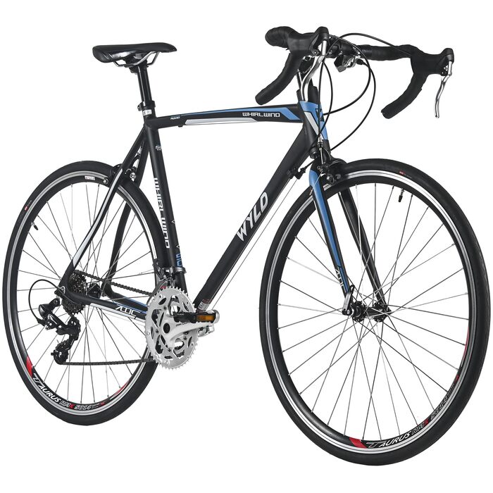 Велосипед WYLD Racing 28&39&39 Whirlwind 70 Black 14 передач Чорний 60 см