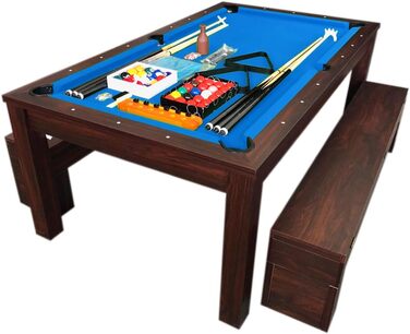 Більярдний стіл Billard Blaumen 7 FT RICH BLUE — функціональність і стиль в одному