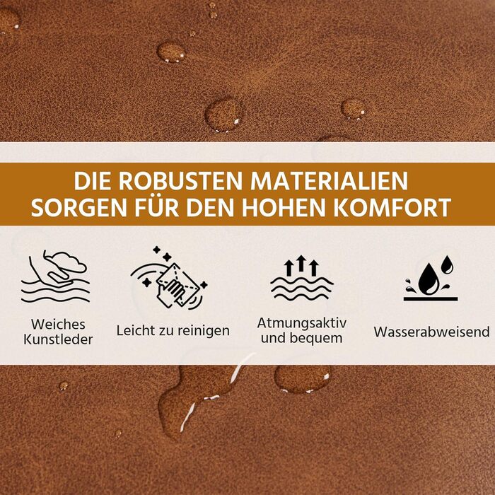 Сучасне крісло Yaheetech з вигнутою спинкою та дерев&39яними ніжками, м&39яке крісло-реклайнер, крісло для телевізора з підлокітниками, одномісний диван, комфортне сидіння, ретро-коричневий колір, поліуретан