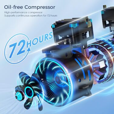 Кисневий концентратор, кисневий апарат високої чистоти 93 3 для дому, регульований потік 1-7 л/хв, не потребує додавання води, для домашнього та офісного використання