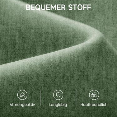 Акцентне крісло з подушкою, сучасне м&39яке крісло для вітальні, крісло для відпочинку з підлокітниками та дерев&39яним каркасом, зручне крісло для читання, зелена тканина, комплект з