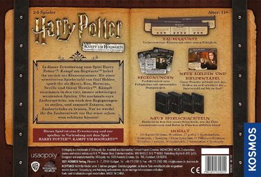 Гаррі Поттер Битва за Гоґвортс (Harry Potter Battle for Hogwarts Expansion) - Чаклунство і зілля, розширення для гри Гаррі Поттера Битва за Гоґвортс (Harry Potter Battle for Hogwarts) для 2-5 гравців віком 11 Розширення Чаклунство і зілля (Wizardry and Po