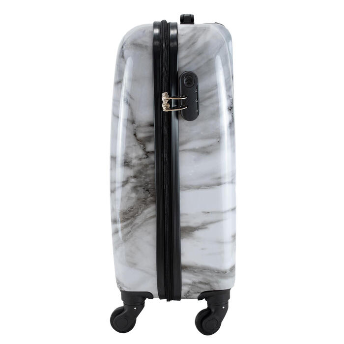 Валіза Semi Line 20' (S) White Marble (T5731-1)