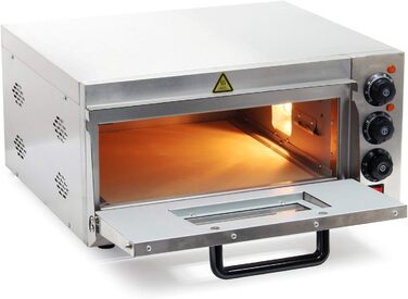 Піч для піци Wiltec 2000 Вт з каменем кордієрит для піци як від Stone Oven Піч для піци Gastro