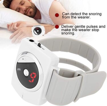 Далекий інфрачервоний хропіння зупинити хропіння анти хропіння браслет годинник інструменти охорони здоров'я для людей з важким хропінням апное викликає серцево-судинні та цереброваскулярні захворювання