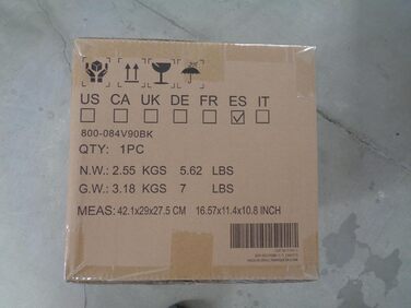 Міні-духовка HOMCOM 10 літрів 750 Вт маленька електрична духовка з температурою до 230 C Таймер на 60 хвилин Деко і решітка 36,5x26x22 см Чорний