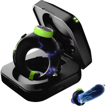 Ерекційне кільце ZYLEDW для пар, 10 режимів вібрації та 6 рівнів електростимуляції