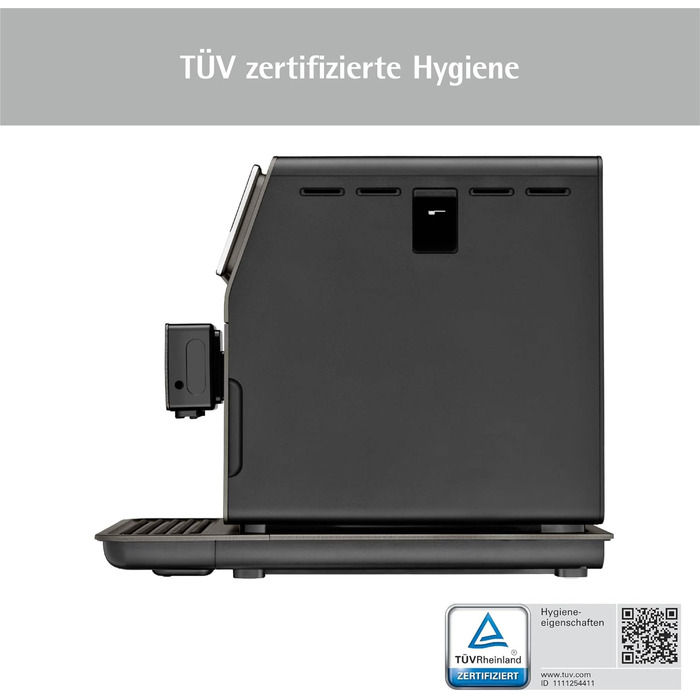 Повністю автоматична кавоварка WMF Perfection 780L з молочною системою, 18 напоїв, подвійний термоблок, кавомолка з нержавіючої сталі, профіль користувача, контейнер для молока 1 л