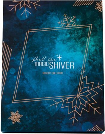 Еротичний адвент-календар Magic Shiver, 2025, 24 секс-іграшки для пар, синій