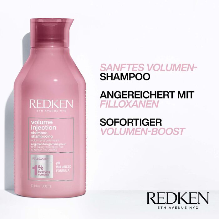 Шампунь для об’єму волосся Redken Volume Injection, 300 мл