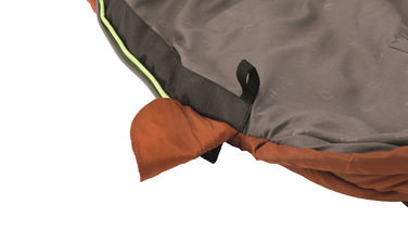 Спальний мішок Outwell Canella Lux/+4°C Warm Red Left (230358)