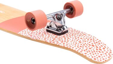 Скейтборд Retrospec Zed лонгборд, повний крейсер, крейсер з бамбука і канадського клена з реверсними шкворнями для поїздок на робо