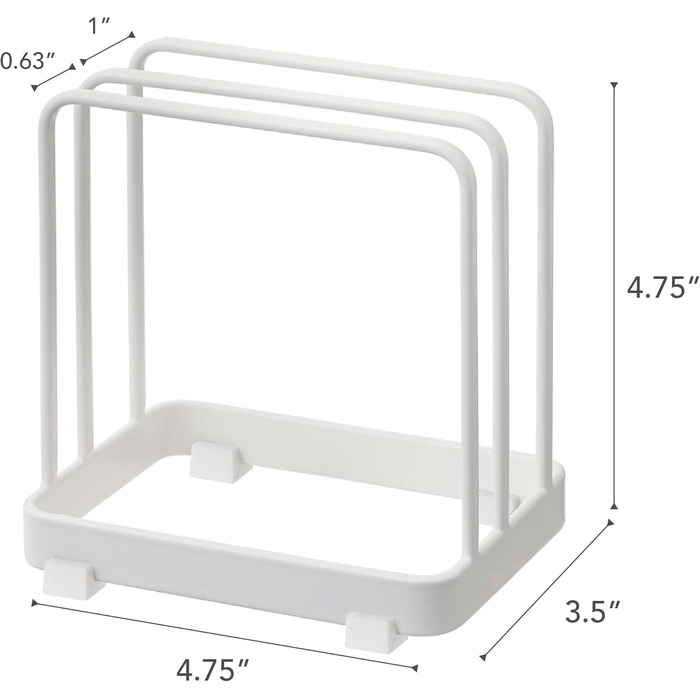 Підставка для обробних дощок YAMAZAKI Home Plate - Органайзер для зберігання на кухні