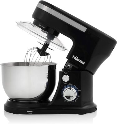 Кухонний комбайн Tristar MX-4837, нержавіюча сталь 18/8, 4 літри