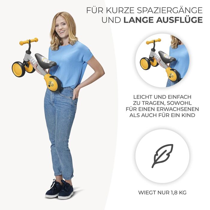 Балансовий велосипед CUTIE, навчальний балансовий велосипед, дитячий балансовий велосипед, навчитися їздити на велосипеді, велосип