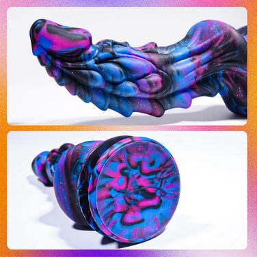 Реалістичний фалоімітатор 22 см, анальний фалоімітатор, товстий, потужна присоска, гра без використання рук, силіконова анальна пробка-монстр, масажер простати, вагінально-анальна гра для жінок, секс-іграшка для пар-початківців Magic