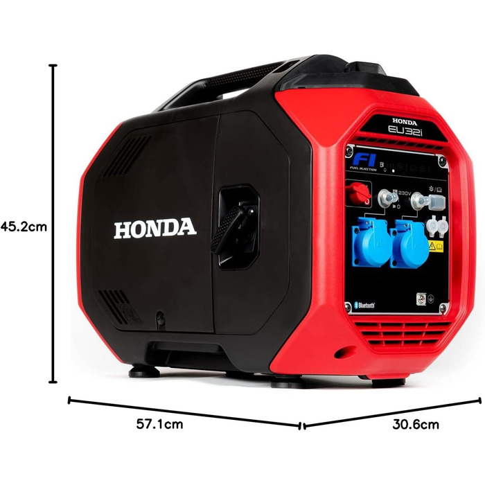 Генератор Honda EU 32i, 3200 Вт (2 розетки Schuko)
