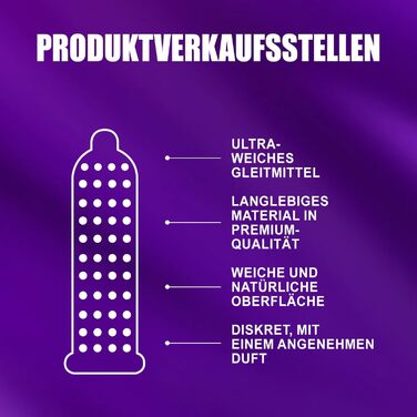 Презервативи JIAOYUE з рельєфними точками, 8 шт