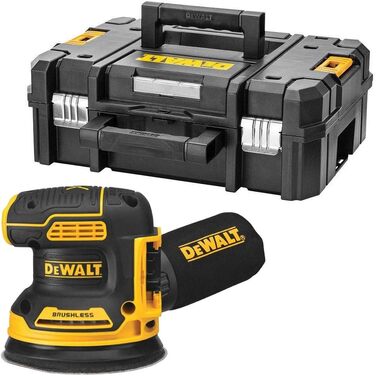 Вольтова акумуляторна орбітальна шліфувальна машина Dewalt DCW210NT (шліфувальний папір 125 мм, безщітковий двигун, регулювання шв