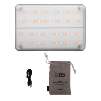 Ліхтарі для кемпінгу CHICIRIS, портативний кемпінговий ліхтар, у формі картки, 7 рівнів яскравості, 8 регульованих, 900 лм, тип C, акумуляторний з індикатором живлення, для походів на свіжому повітрі