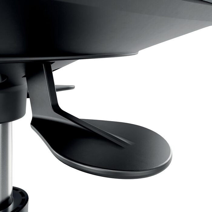 Стілець Leitz Ergo Active з регульованою висотою (4760 см) з колесами, офісний стілець з подушкою сидіння, ергономічний поворотний стілець для дому, офісу, відпочинку та хобі, серія Ergo, чорний, 65770095 світло-сірий стілець з колесами