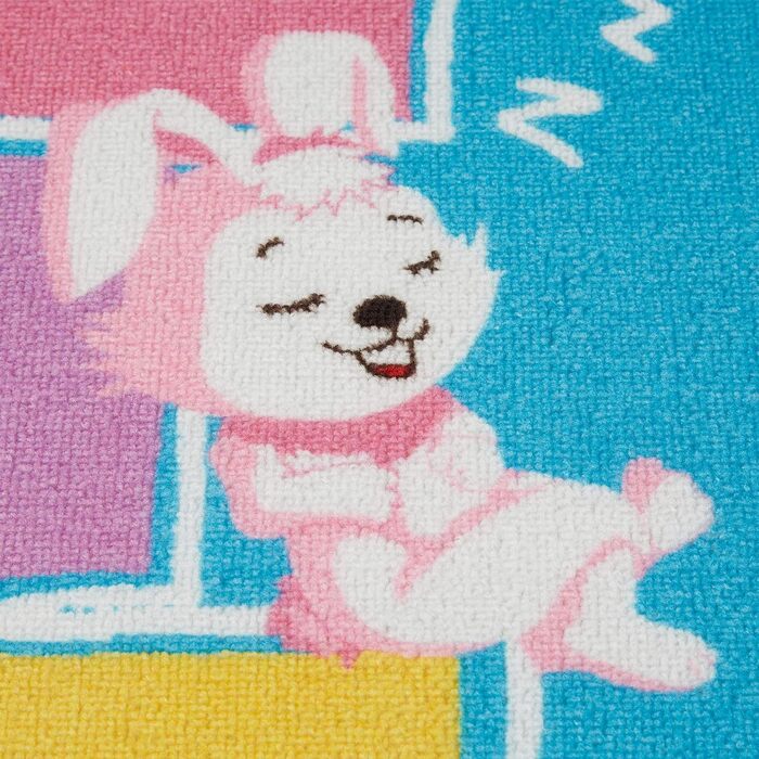 Дитячий ігровий надувний килим Relaxdays, 180 x 70 см, 10 надувних коробок, короткий ворс, прогумована нижня частина, ігровий кили