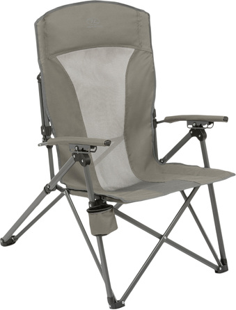 Стілець розкладний Highlander Balvenie Recliner Chair Charcoal (FUR099-CH)(Special Offer)