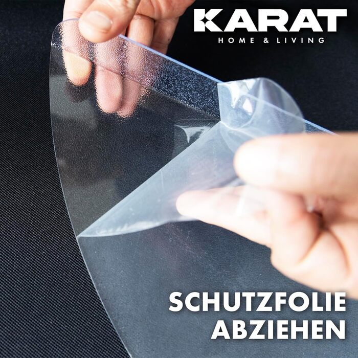 Килимки для сходів 15 шт 65 х 23,5 см прозорий KARAT