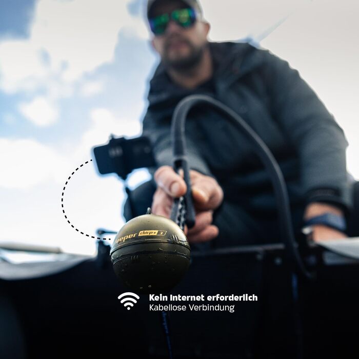 Бездротовий GPS-сонар Deeper Chirp+ 3 для риболовлі