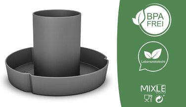 Змішувальна камера Mixle, редукція змішувальної чаші, сумісна з Thermomix TM6, TM5, більш ефективне подрібнення їжі