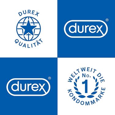 Презервативи Durex Extra Thin для більш інтенсивних відчуттів з 20 тоншого матеріалу на кінчику Durex Feeling Ultra 24 шт. и