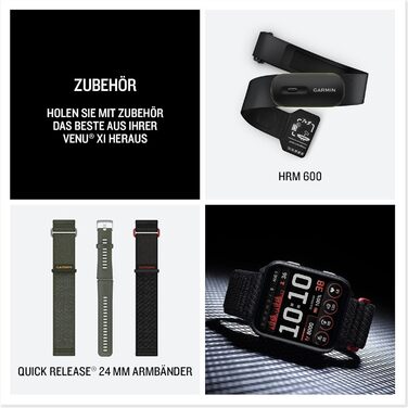 Фітнес-розумний годинник, 2-дюймовий AMOLED-дисплей, до 8 днів роботи від акумулятора, понад 100 спортивних програм, цілодобові функції для здоров&39я та велнесу, телефонія, екранна клавіатура, карти, світлодіодний ліхтарик, чорний, 1 51mm -