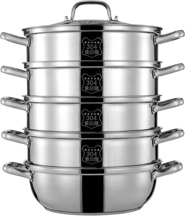 Шарова каструля під тиском, каструля під тиском з нержавіючої сталі зі скляною кришкою для газових індукційних електрокерамічних п