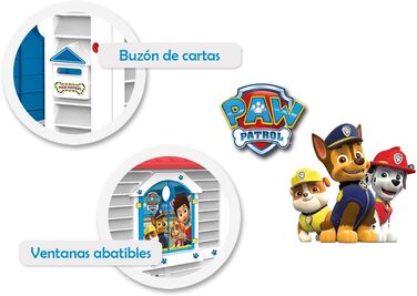 Дитячий ігровий будиночок Paw Patrol Міцний і довговічний пластик Швидка і легка збірка/розбірка. Садовий будиночок для хлопчиків і дівчаток від 3 років (89526)