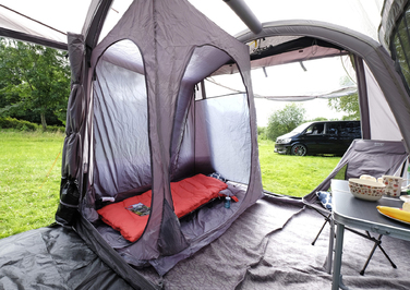 Ліжко розкладне Vango Hush Campbed Single Granite Grey (ACRHUSH G11TJ8)