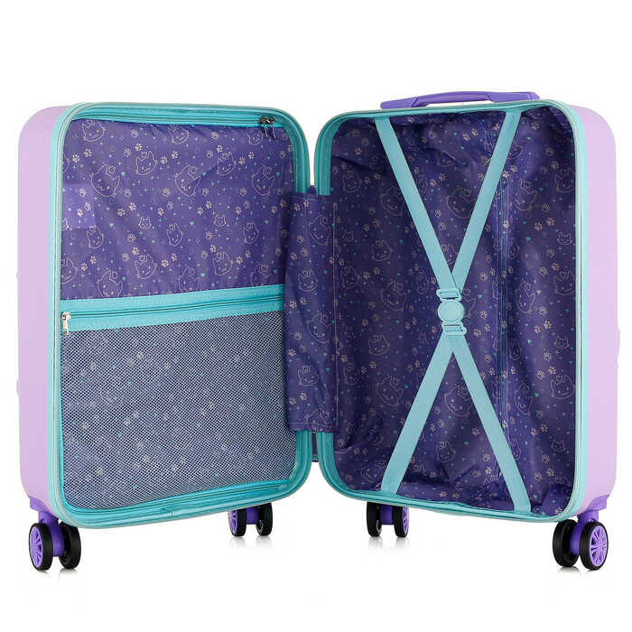 Валіза дитяча Semi Line 20' (S) Light Violet/Blue (T5879-2)