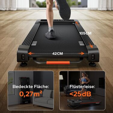 Килимок для ходьби MERACH, бігова доріжка для домашнього використання з автоматичним нахилом 10/12, макс. 159 кг/180 кг, тихий двигун, настільна бігова доріжка для домашнього та офісного використання, бігові доріжки з низьким рівнем шуму, пульт дистанційн