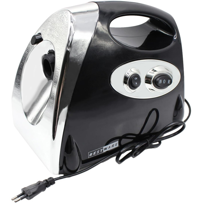 М'ясорубка електрична, 2800 Вт Електрична м'ясорубка з 3 перфорованими дисками для кухні, чорна