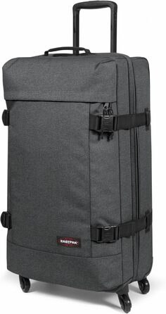 Валіза EASTPAK TRANS4 L, 75 x 41 x 28 см, 80 л - чорний денім (сірий) Black Denim01