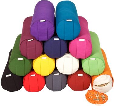 Больстер/рол Yogabox Yoga MINI Basic темно-синій